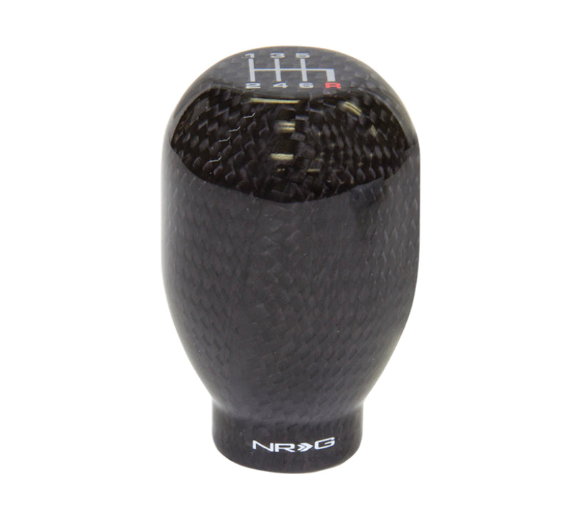 NRG SK-100BC Shift Knob 42mm - Black Carbon Fiber (5 Speed)