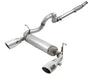 AFE 49-48096-P Series 409 Stainless Steel Cat-Back Exhaust 18-21 fits Jeep Wran
