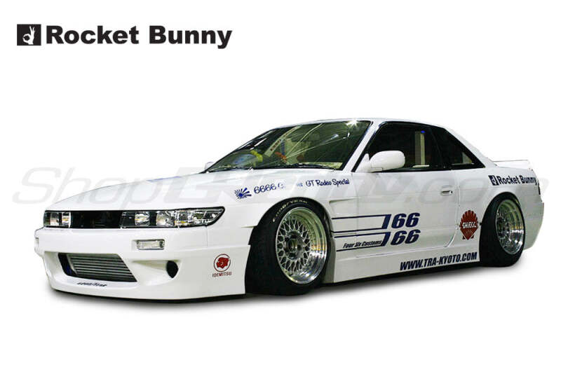 GReddy 17020232 89-93 fits Nissan 240SX/Silvia S13 Rocket Bunny Side Skirts Ver.