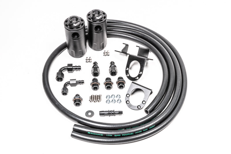 Radium Engineering 20-0240-FL 07-21 fits Toyota  Tundra Dual Catch Can Kit Fluid