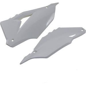 Cycra 1CYC-2770-42 21-23 fits Kawasaki KX250F Side Number Panels - White