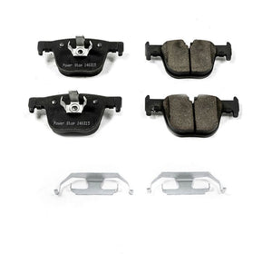 PowerStop 17 1610 fits BMW 328i Rear Z17 Evolution Ceramic Brake Pads w/Hardware