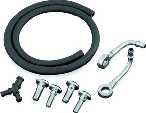 Kuryakyn 9930 Kuryakyn Bluegrass Breather Kits 93-99 Evolution with Mikuni HSR Carbs