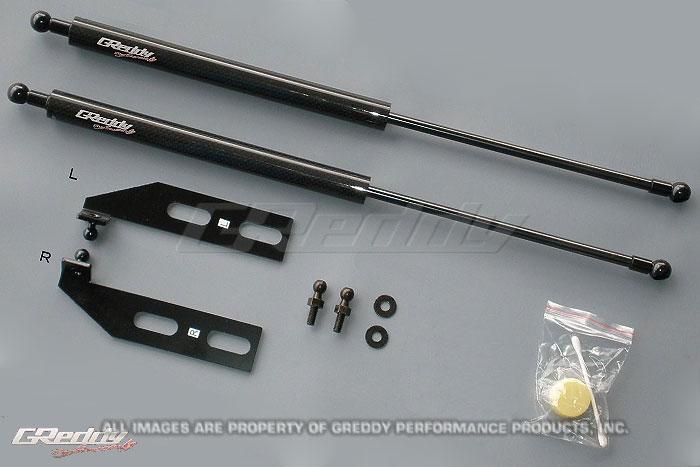 GReddy 18540101 93-96 fits Mazda RX7 FD3S Engine Hood Lifter Kit (Designed for O