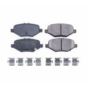 PowerStop 17 fits Ford Explorer Rear Z17 Evolution Ceramic Brake Pads w/Hardware