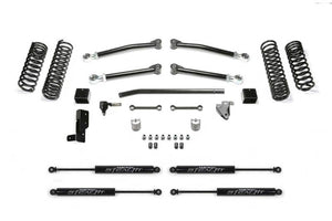 Fabtech K4117M 18-21 fits Jeep JL 4WD 4-Door 3in Trail w/Stealth