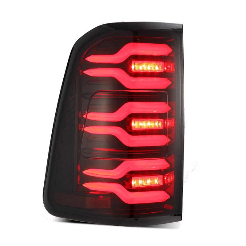 AlphaRex  640050 fits Dodge 19-21 Ram 1500 Luxx-Series LED Tail Lights Black/Red