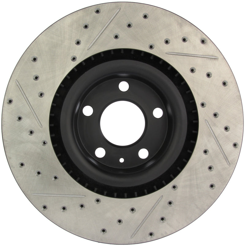 Stoptech 127.33087L Slotted & Drilled Sport Brake Rotor
