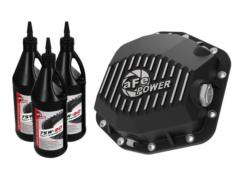 AFE 46-71171B Cover Diff Rear Machined w/ Gear Oil 2019 fits Ford Ranger (Dana