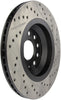 Stoptech 127.33113R 09 VW Passat CC / 06-09 Passat Slotted & Drilled Right Rear Rotor