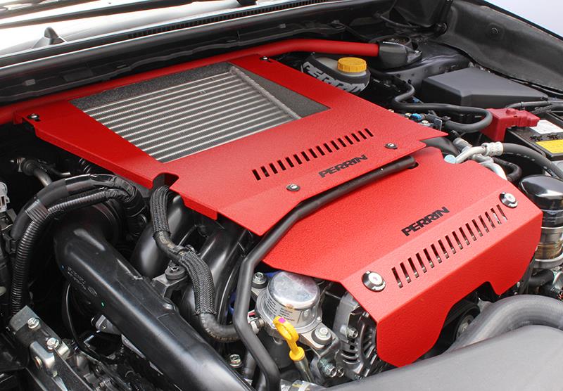 Perrin Performance PSP-ENG-165RD PERRIN 15-21 fits Subaru WRX Engine Cover Kit