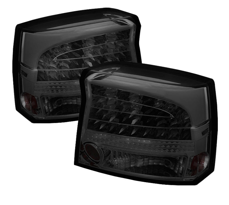 Spyder 5031693 fits Dodge 09-10 Charger LED Tail Lights Smoke ALT-YD-DCH09-LED-