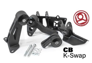 Innovative Mounts 99352-85AInnovative 90-93 fits Accord K-Series Black Steel Mou