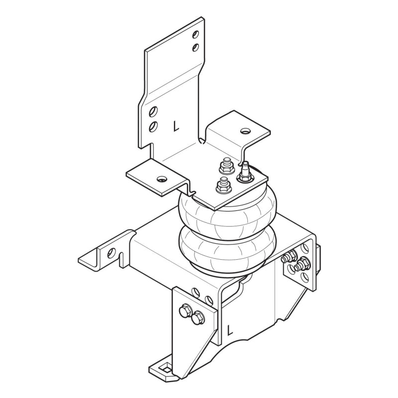 Firestone 2220 Ride-Rite Air Helper Spring Kit Rear fits Dodge 94-02 RAM 3500 Cab Chassis (W217602220)