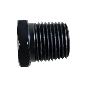 Fragola 493304-BL 1/2 Male Hex Pipe Plug - Black