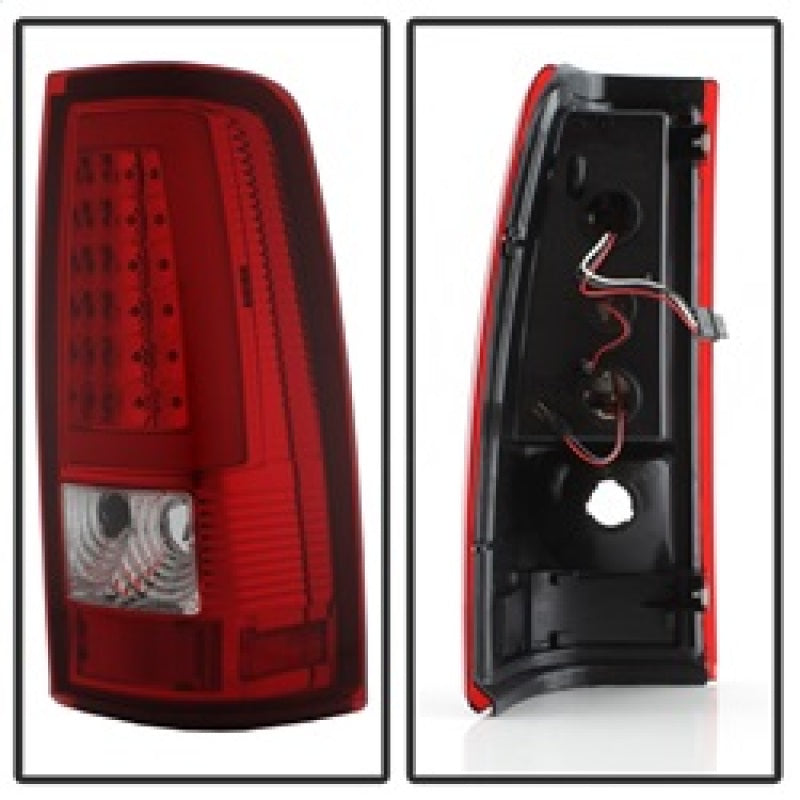 xTune 9038792 fits Chevy Silverado 1500/2500/3500 99-02 / Version 3 Tail Lights