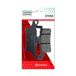 Brembo OE 7093 fits Yamaha Bws/Yamaha Xenter Carbon Ceramic Brake Pad - Front