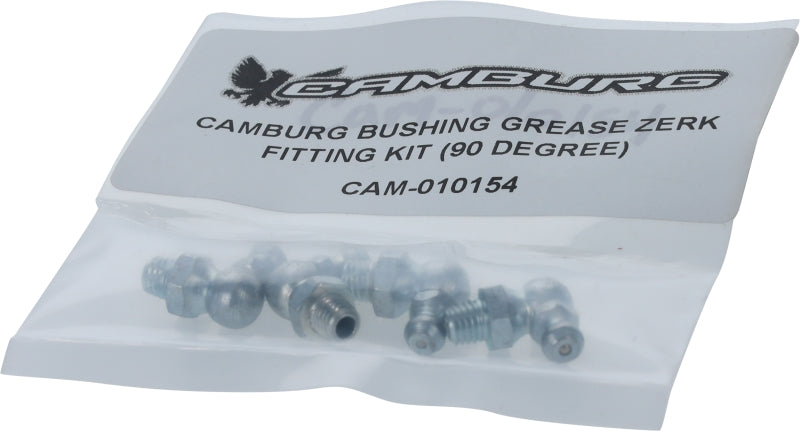 Camburg CAM-010154 Bushing Grease Zerk Fitting Kit (90 degree)