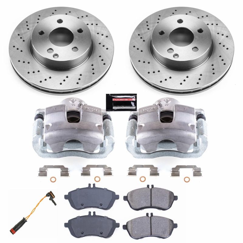 PowerStop fits Mercedes-Benz 12-16 C250 Front Autospecialty Brake Kit w/Calipers