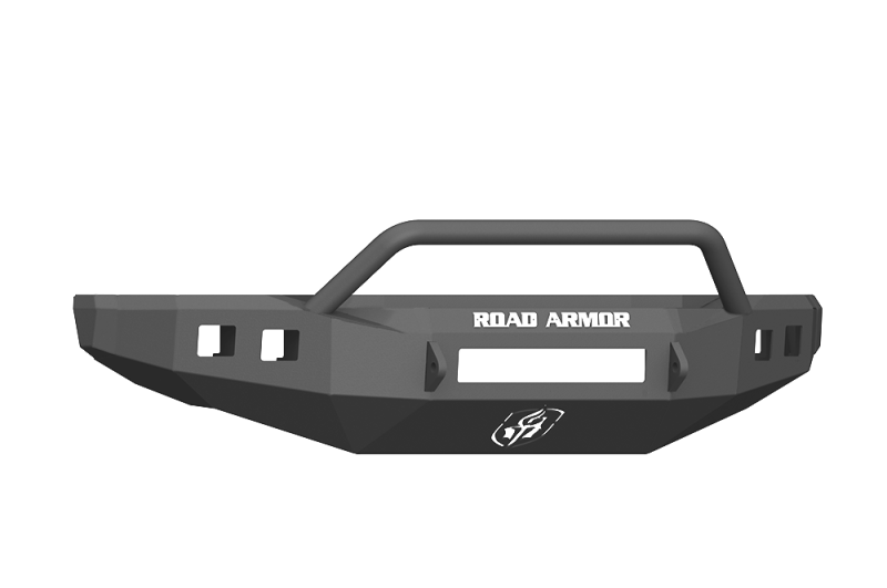 Road Armor 61744B-NW fits Ford 17-20 F-250 Stealth Wide Fender Flare Front Bumper w/Pre-Runner Guard - Tex Blk