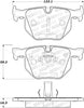 Stoptech 308.1042 Street Brake Pads