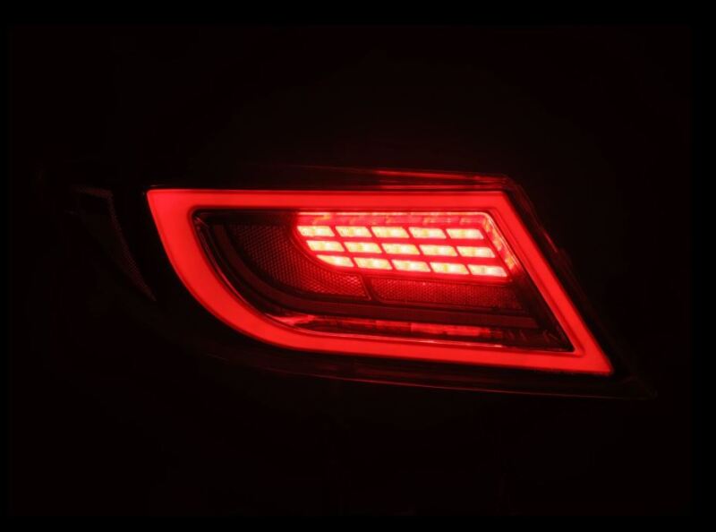 AlphaRex 675040 22-24 fits Toyota GR86 LUXX LED Taillights Alpha-Black