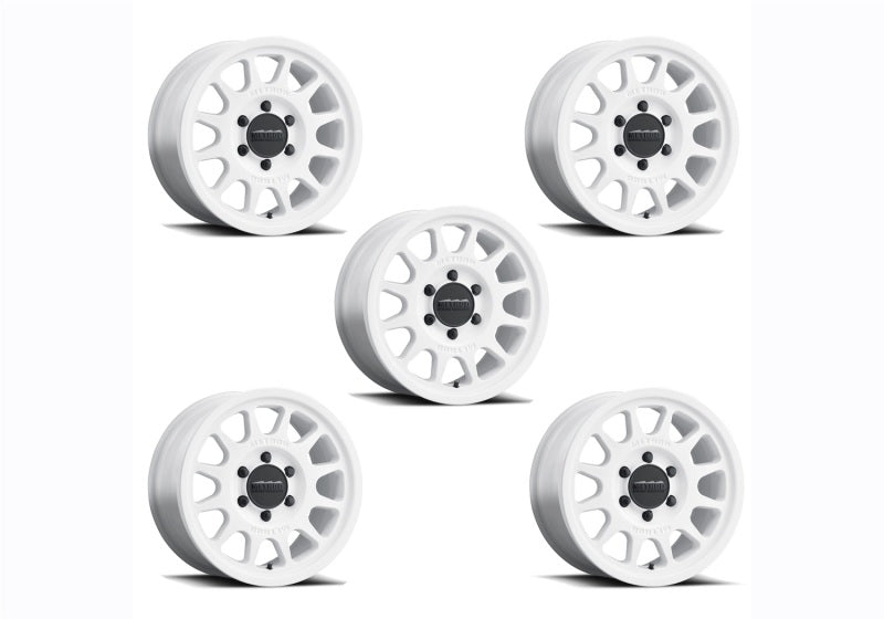 fits Ford 21-23 Racing M-1007K-M1785W Bronco (Excl Bronco Raptor) 17x8.5 Method Oxford White Wheel Kit