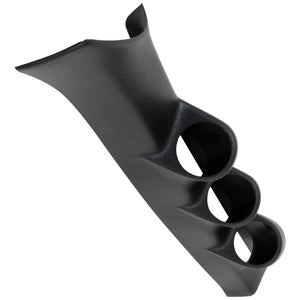 AutoMeter 12203 Autometer 82-92 fits Pontiac Firebird T Top / 82-92 Chevy Camato T Top Black 52mm Triple Pillar Gauge