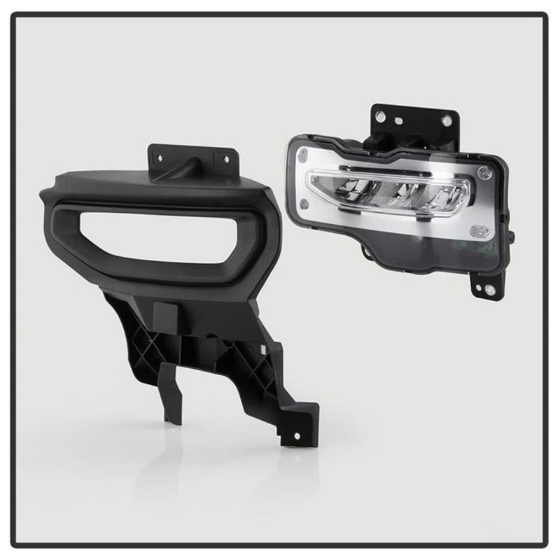 Spyder 9043222 fits GMC 16-18 Sierra 1500 OEM Style Full LED Fog Light w/Switch