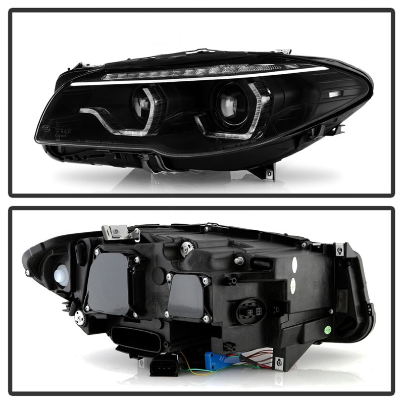 Spyder 5088208 fits BMW 11-13 5 Series F10 Xenon/HID AFS Projector Headlights -