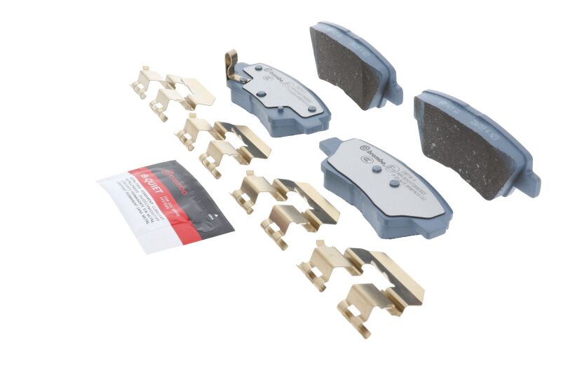 Brembo OE P30067E 17-21 fits Hyundai Ioniq Brake Pad - Rear