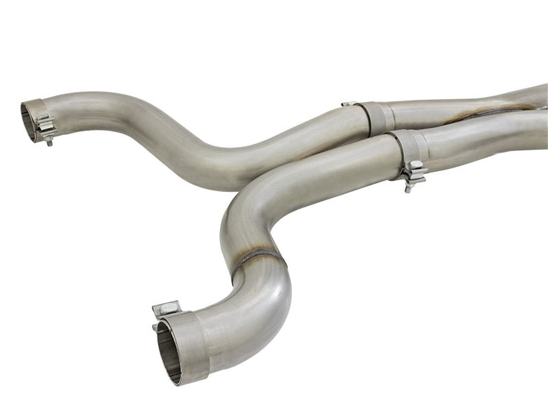 AFE 49-34068-B rce XP 3in 304 SS Axle-Back Exhaust Dual Exhaust (NPP) w/ Black