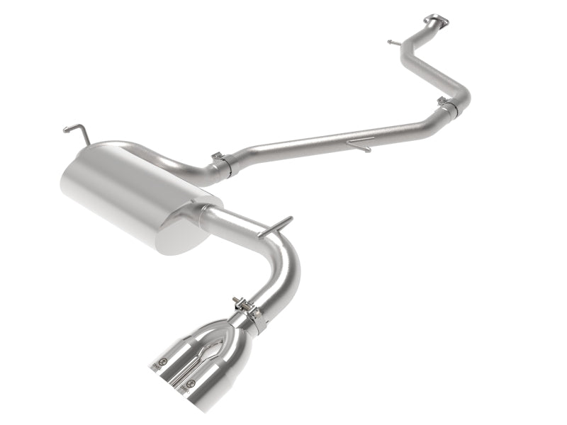 AFE 49-36044-P  18-21 fits Toyota C-HR 2.0L 2.5in 304 Stainless Steel Cat-Back