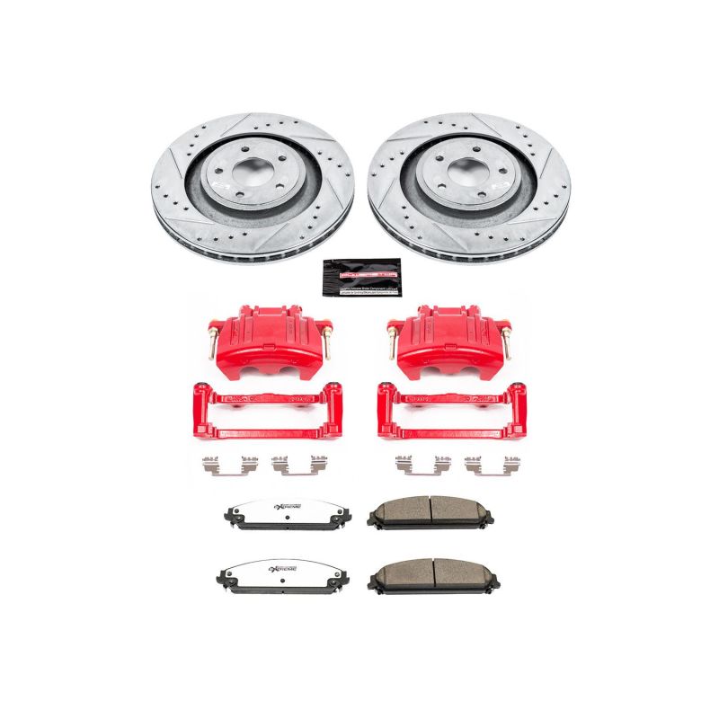 PowerStop fits Dodge Caliber Front Z26 Street Warrior Brake Kit w/Calipers