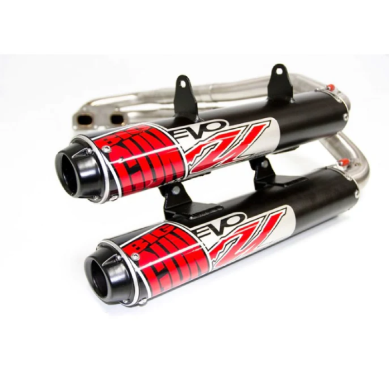 Big Gun 2013918 fits Polaris 16-23 GENERAL 1000 EVO U Series Dual Full Syst Exhaust