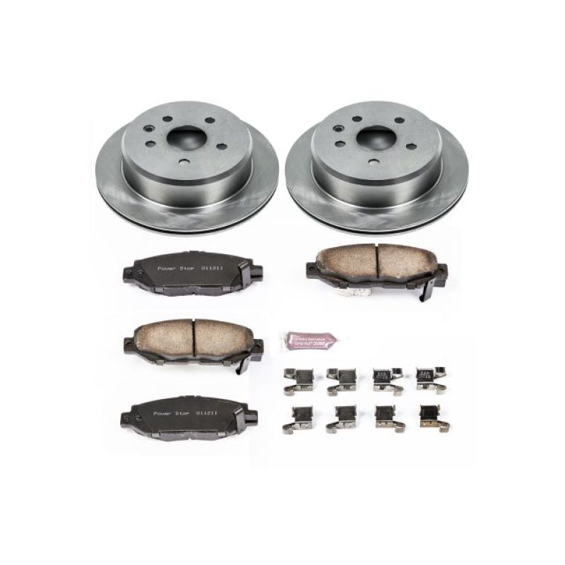 PowerStop KOE1072 fits Lexus 92-98 SC300 Rear Autospecialty Brake Kit