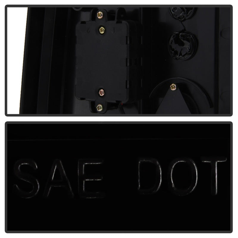 Spyder 5085702 fits GMC 15-17 Yukon LED Tail Lights - Black (ALT-YD-GY15-LED-BK