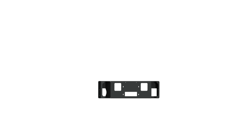 Road Armor 6181V-WP 18-20 fits Ford F-150 Vaquero Front Winch Plate - Tex Blk