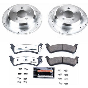 PowerStop K2131-36 93-98 fits Jeep Grand Cherokee Rear Z36 Truck & Tow Brake Kit