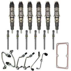 Industrial Injection 21C601 13-18 fits Dodge Ram 6.7L Injector Pack w/Connecting Tubes & Fuel Lines