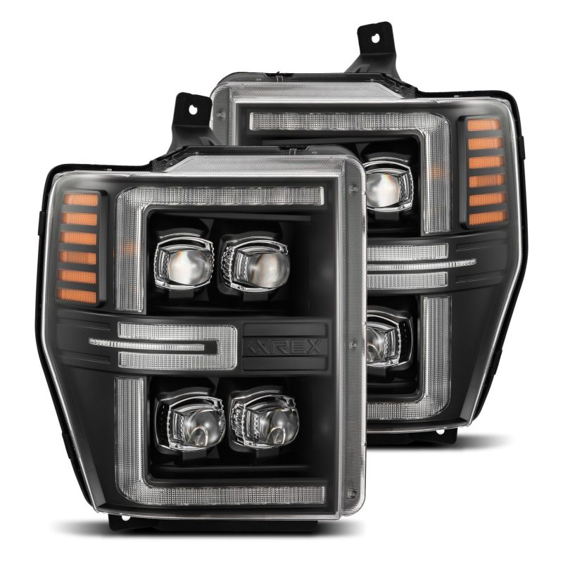 AlphaRex  880310 fits Ford 08-10 F250-550 NOVA-Series LED Projector Headlights B