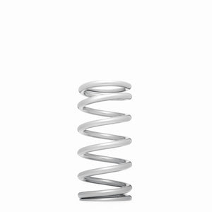 QA1 9HT180 2-1/2in ID High Travel Spring - 9in Length x 180lbs/in - Silver Po