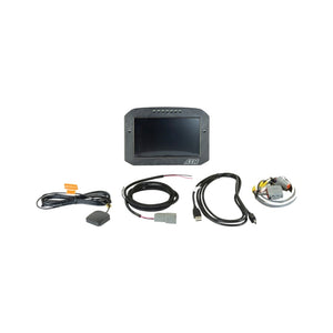 AME 30-5702F CD-7G Carbon Flush Digital Dash Display w/ Internal 20Hz GPS &