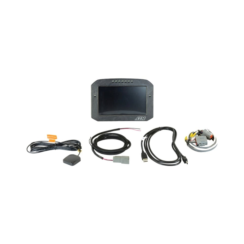AME 30-5702F CD-7G Carbon Flush Digital Dash Display w/ Internal 20Hz GPS &