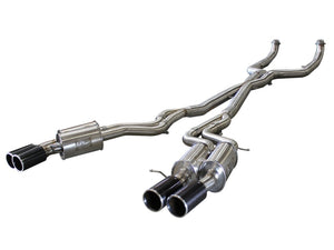 AFE 49-36317-C rce XP Exhaust 304SS Cat-Back w/ Carbon Fiber Tips 12-13 fits BM