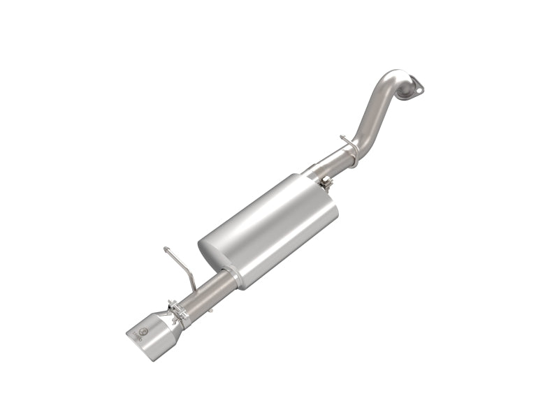 aFe 49-36083-P 14-19 fits Toyota Corolla 1.8L Takeda 2.5in 304SS Axle-Back Exhaust w/ Polished Tip