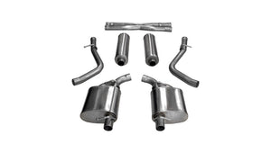 CORSA Performance 14972 Corsa 2015-2016 fits Dodge Charger / Chrysler 300 5.7L V8 Polished Sport Cat-Back