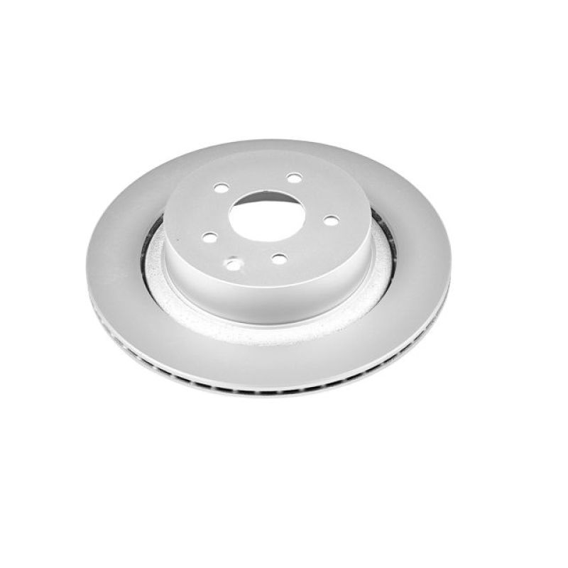PowerStop JBR1340EVC fits Infiniti G35 Rear Evolution Geo 07-08met Coated Rotor