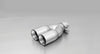 Remus 0007 04G 2005 Seat Toledo 1.6L 76mm Straight Cut Chromed Tail Pipe (Single)