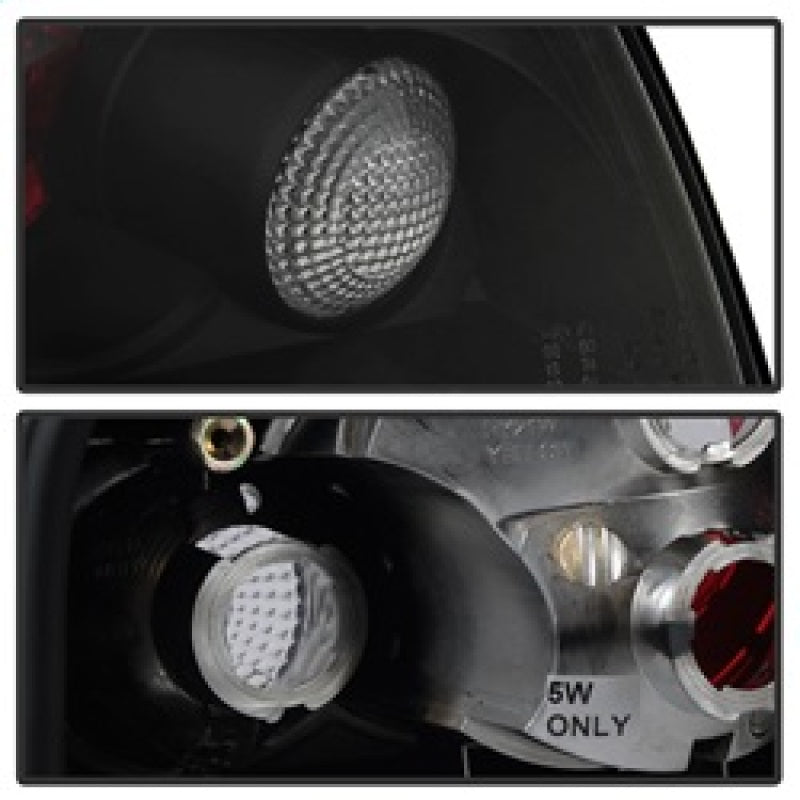 Spyder 5000408 fits Audi 00-06 TT Euro Style Tail Lights Black ALT-YD-ATT99-BK